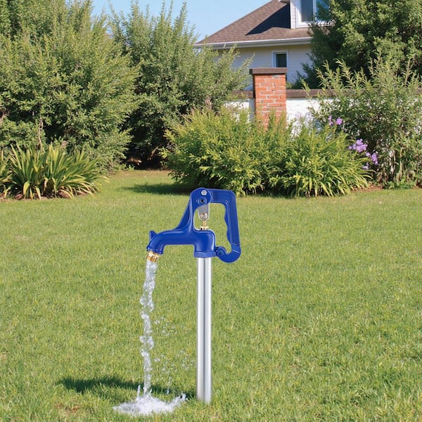 Frost Proof Yard Hydrant 6.25 ft. Freeze-Proof Faucet with 48 in. Bury Dept Fiting 3/4 in. NPT Cast Iron Pipe Connection