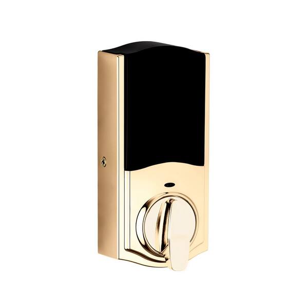 Kwikset Z-Wave SmartCode 888 Lifetime Polished Brass Single