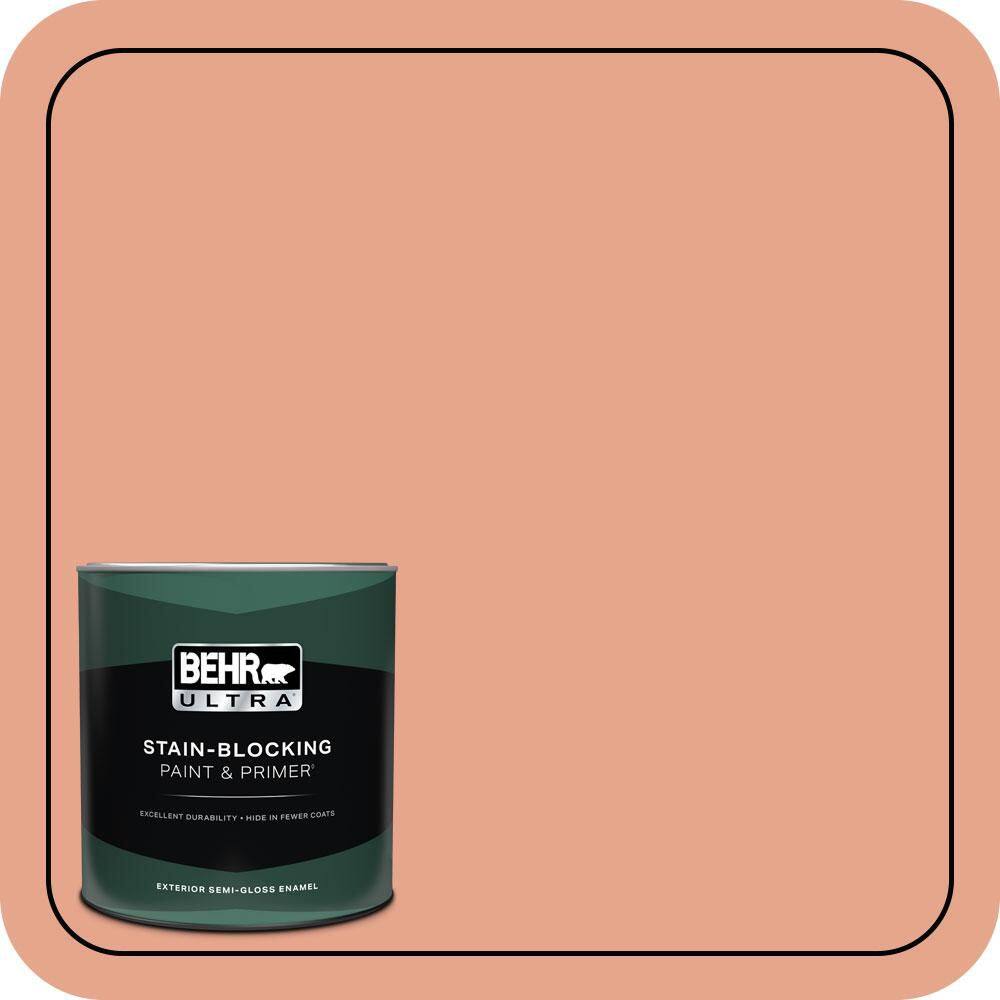 1 qt. #M180-4 Priceless Coral Semi-Gloss Enamel Exterior Paint & Primer price history on PriceWatchPro