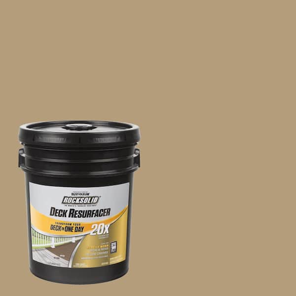 4 gal. Dune Exterior 20X Deck Resurfacer