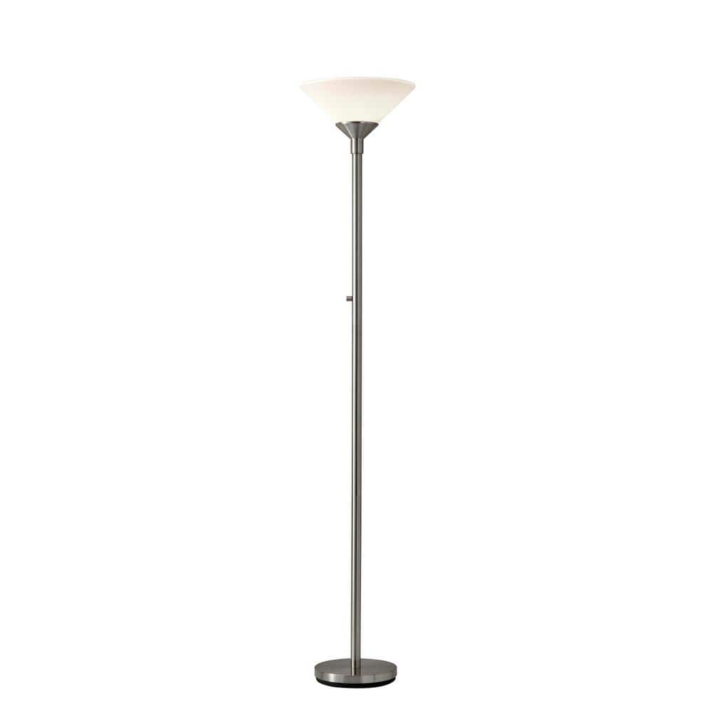 Aries 73 in. Steel Torchiere Floor Lamp -  Adesso, 7500-22