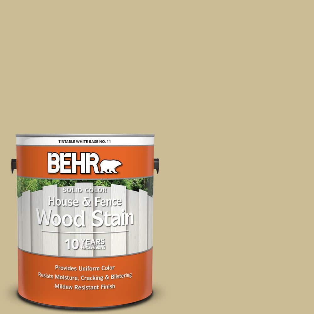 1 gal. #M330-4 Morning Tea Solid Color House and Fence Exterior Wood Stain