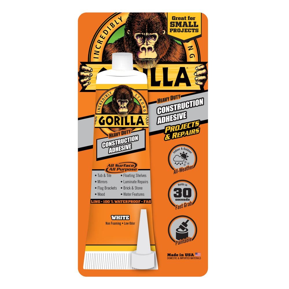 2.5 oz. Construction Adhesive Tube (5-Pack)