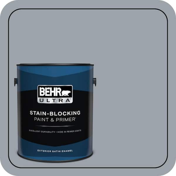 BEHR ULTRA 1 gal. #MQ5-22 Rainmaster Satin Enamel Exterior Paint & Primer