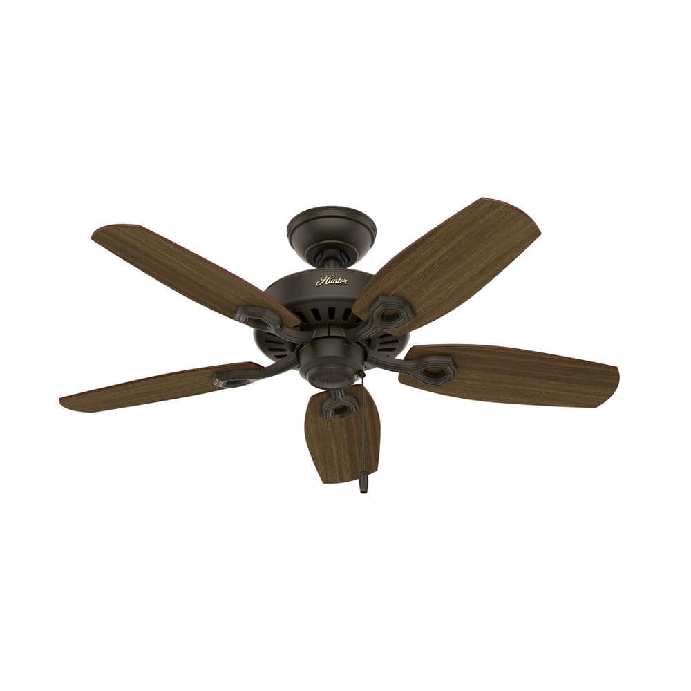 Elegant 42" New Bronze Ceiling Fan with Cherry & Mahogany Blades