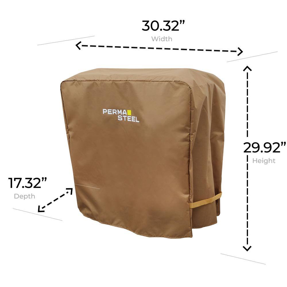 Tan Heavy-Duty Weatherproof 60-Qt Cooler Cover