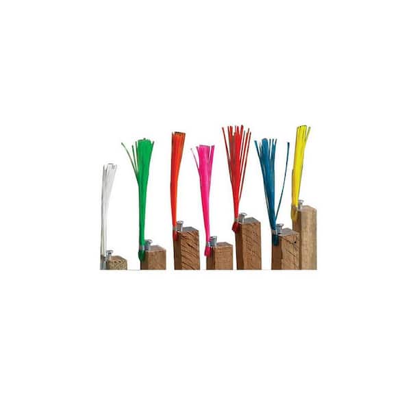 6 in. Fluorescent Orange Wire Whiskers