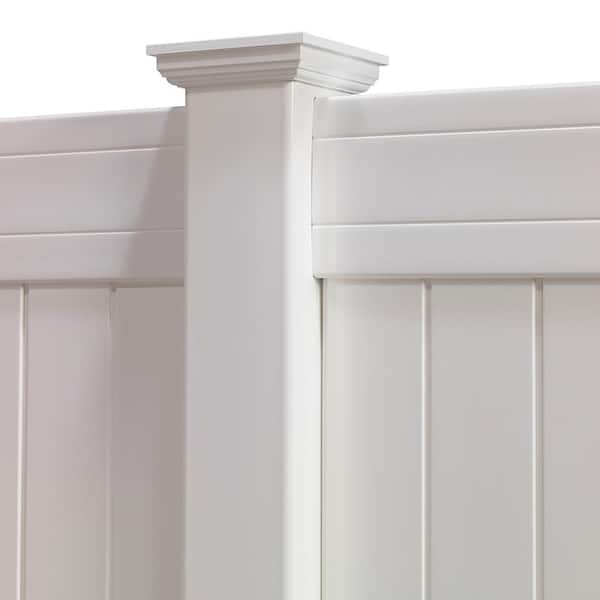 【CPC-L30】kazu123211 Veranda Dover 6 ft. H x 8 ft. W Vinyl Privacy Fence Panel