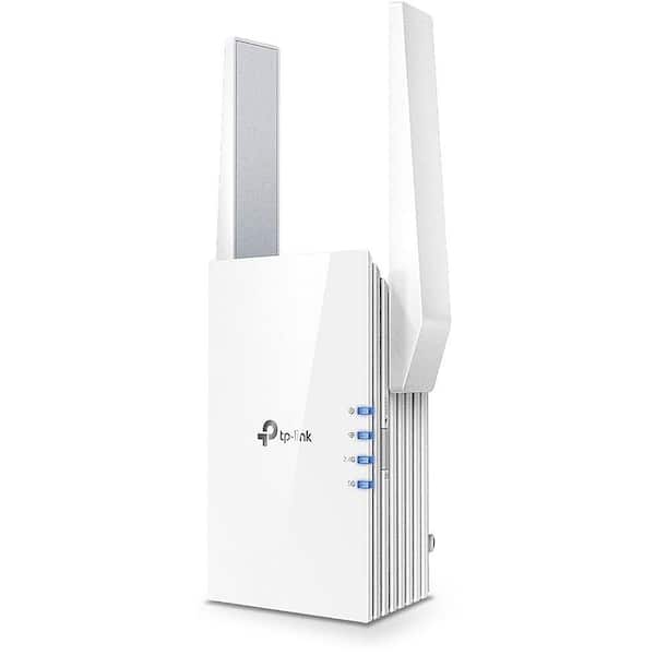 AX1500 Wi-Fi Range Extender : 1.5 Gbps Dual-Band Wi-Fi 6 : 1 Gigabit Ethernet Port : Whole Home Coverage