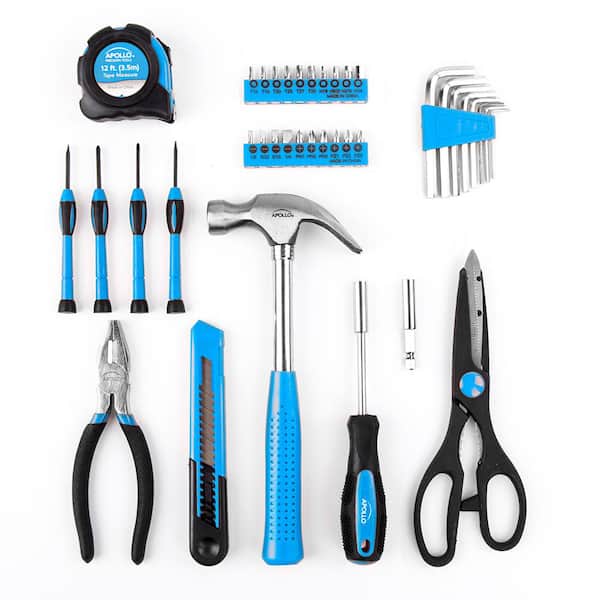 Apollo Home Tool Kit (53-Piece) DT9408 - The Home Depot