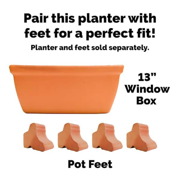 Pennington 12 in. Medium Terra Cotta Clay Pot 100043019 - The Home Depot