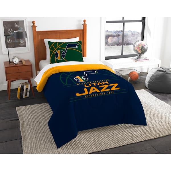 THE NORTHWEST GROUP Jazz 2-Piece Multi Color Polyester Reverse Slam Twin Comforter Set