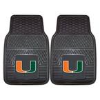 Fanmats Virginia Cavaliers 2-Piece Heavy Duty Vinyl Car Mat Set – Universal Fit, All-Weather
