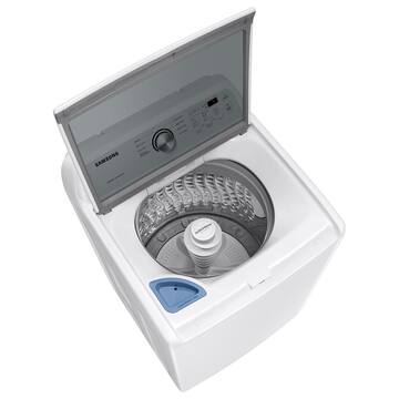 4.4 cu. ft. Top Load Washer with Agitator and Vibration Reduction in White