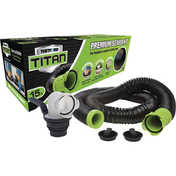 Titan 15 ft. Premium RV Sewer Kit System