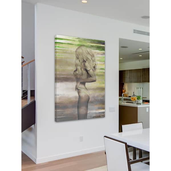 Unbranded 24 in. H x 16 in. W "Kitten" by Parvez Taj Printed Canvas Wall Art