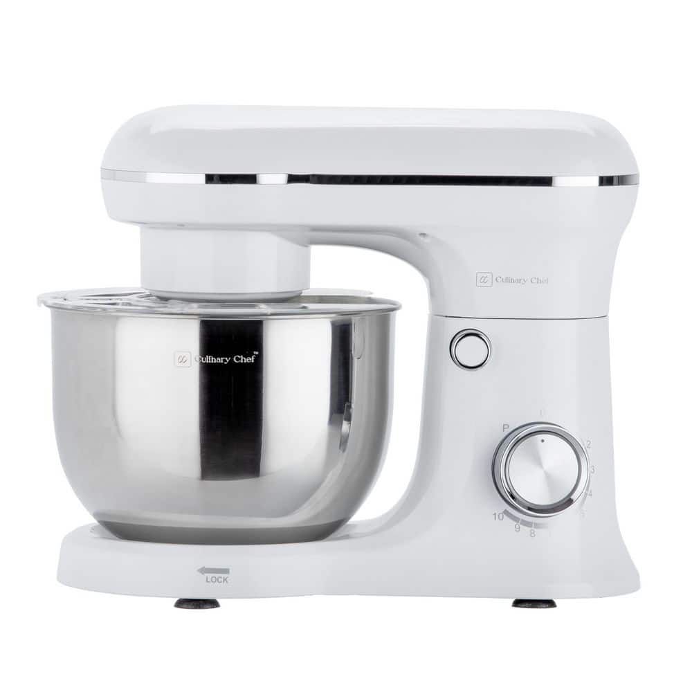 4.75-qt. 1,200-Watt Retro Stand Mixer (White) ESTM020-WHITE - The