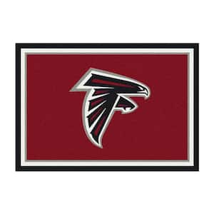 NFL Team Repeat Rug - Atlanta Falcons (Red Background), 3'10x5'4 -  Atlanta Falcons (Red Background) | NFL Team Repeat Rug