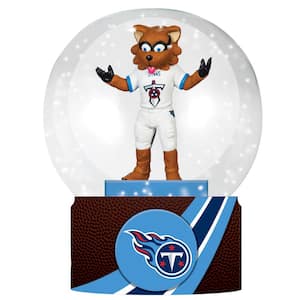 Tennessee Titans 5 in. Multicolor Glass Tabletop Snow Globe