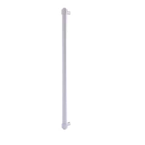 18 in. Center-to-Center Refrigerator Pull in Satin Chrome