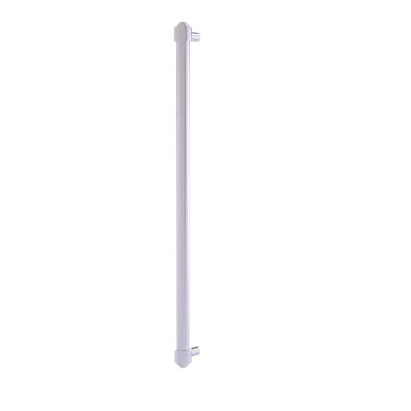 Allied Brass 18 in. Center-to-Center Refrigerator Pull in Satin Chrome
