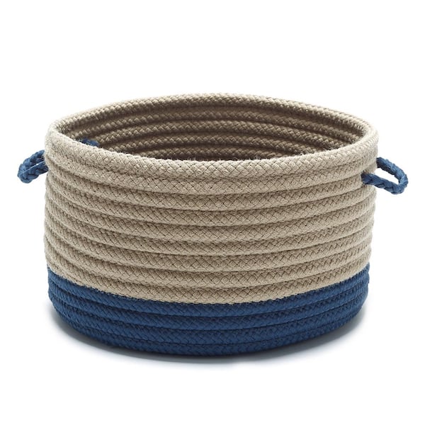 Colonial Mills Harbor Jasmine Round Polypropylene Basket