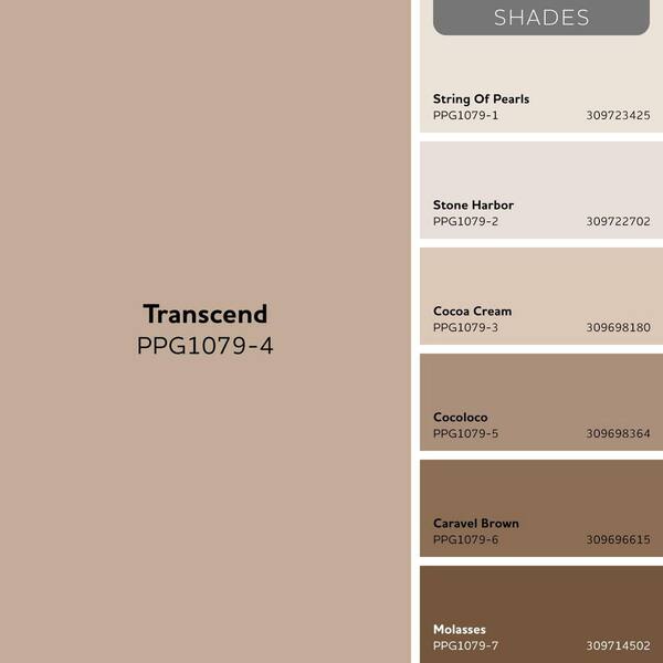 Glidden Premium 1 qt. PPG1079-4 Transcend Satin Exterior Latex