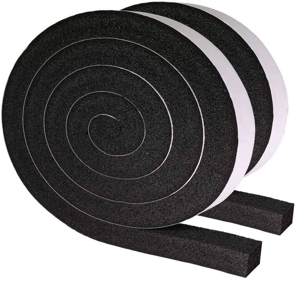 Air Conditioner Window Seal High Resilience Foam Sealing Tape Adhesive AC Window Seal Kit 6. 5 ft. 4 Packs, Black price history on PriceWatchPro