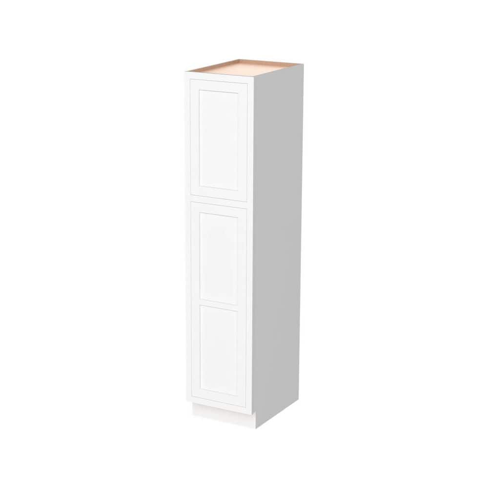 18 in. W x 25 in. D x 90 in. H Plywood Shaker Tall Pantry Kitchen Cabinet in Beige price history on PriceWatchPro