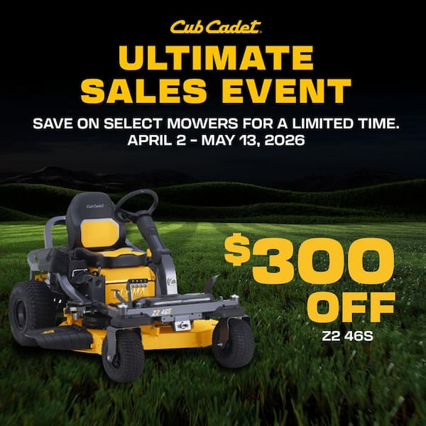 Ultima Z2 46S in. Fab Deck 21. 5HP V-Twin Kawasaki FR Series Engine Gas Zero Turn Riding Mower w/Steering Wheel Control