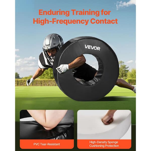 circle tackle bag Senior Rugby – Customizable & Durable Handmade football training equipment FORZA Adjustable Height Ring For