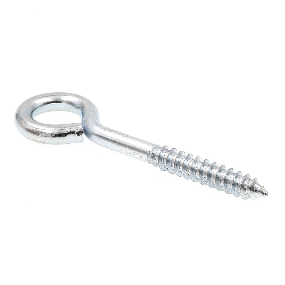 Everbilt 3/8 in. x 4 in. Zinc-Plated Eye Bolt with Nut 807206