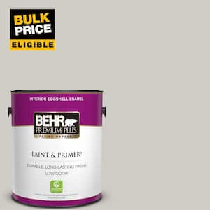 BEHR MARQUEE 1 Gal. #PPU26-10 Chic Gray Eggshell Enamel Interior Paint ...