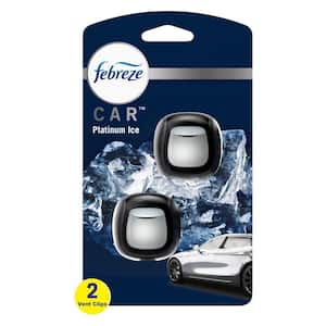 0.07 oz. Platinum Ice Scent Car Vent Clip Air Freshener (2-Pack)