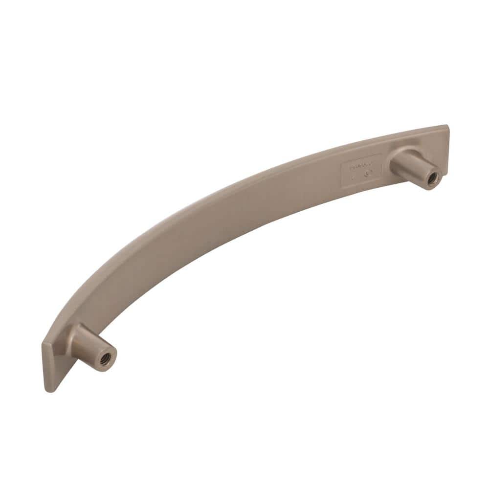 Satin Nickel Modern Cabinet Bar Pull with Mounting Hardware
