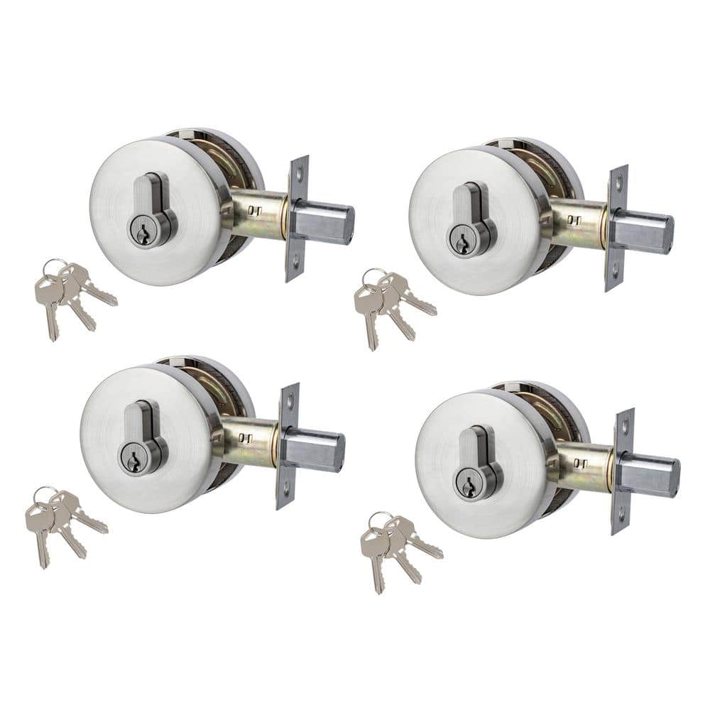 eModernDecor CozyBlock Set of 4 Contemporary Hidden Screw Style Entry