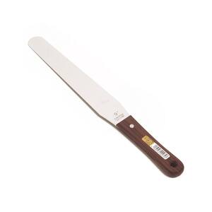 9 in. Stainless Steel Wooden Handle Spatula
