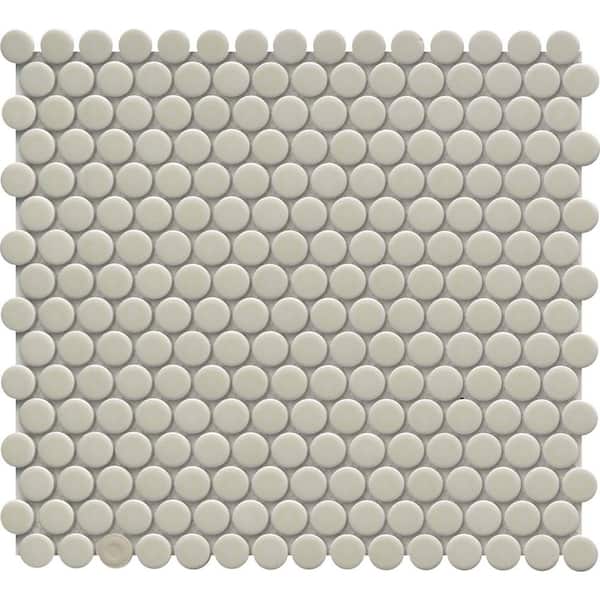Bedrosians Le Cafe Black 11-in x 12-in Matte Porcelain Honeycomb Wall Tile (0.974-sq. ft/ Piece)
