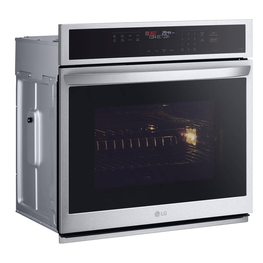 LG 4.7 Cu. Ft. Black Stainless Steel Smart Wall Oven