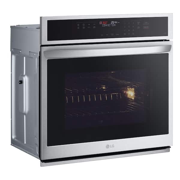 LG 30 Smart Built-In Electric Convection Combination Wall Oven with  Microwave and Air Fry Stainless Steel WCEP6423F - Best Buy