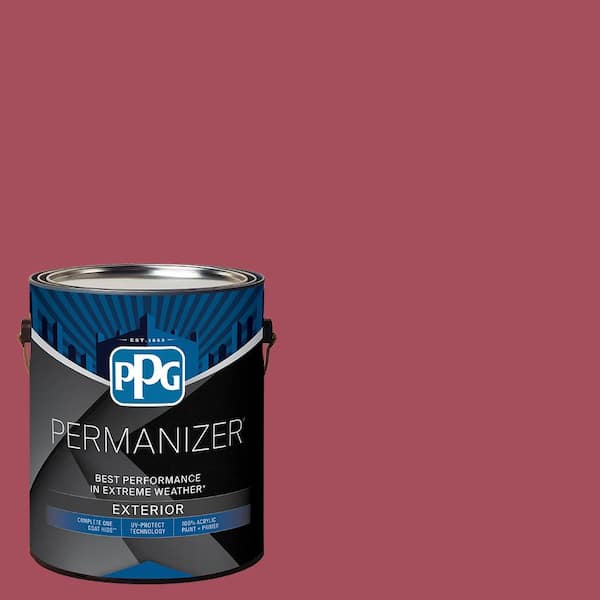 PERMANIZER 1 gal. PPG13-14 Heart'S Afire Semi-Gloss Exterior Paint