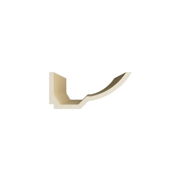 Ekena Millwork Benjamin 7 in. D x 7 in. W x 96 in. L Polyurethane Crown Moulding