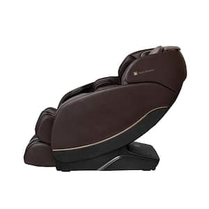 Inner Balance - Jin 2.0 - Espresso/Modern Synthetic Leather Heated SL Track Zero Wall Massage Chair