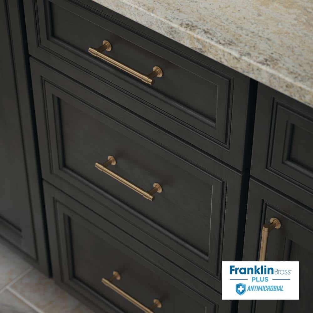 Francisco 5-Pack Champagne Bronze Antimicrobial Cabinet Bar Pulls