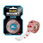 Scotch 1 in. x 1.66 yds. Permanent Double Sided Outdoor Mounting Tape  411DC-SF - The Home Depot
