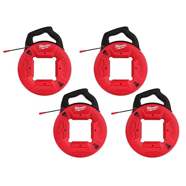 100 ft. Polyester Fish Tape with Non-Conductive Tip (4-Pack)