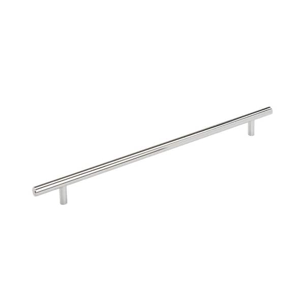 Bar Pulls 12-5/8 in. (320mm) Modern Polished Chrome Bar Cabinet Pull