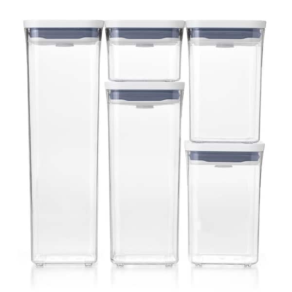 OXO Good Grips 5-Piece POP Assorted Container Set with Airtight Lids  11235900 - The Home Depot
