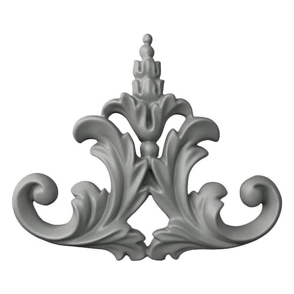 Ekena Millwork 0.63 in. x 54.125 in. x 4.375 in. Polyurethane Applique and Onlay Moulding