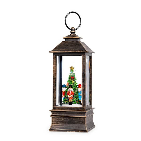 Nutcracker Musical Snow Globe 10 in. x 5 in. Blacks Lantern